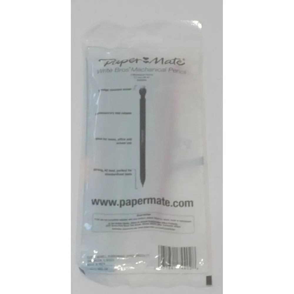 Papermate 2012 Mechanical Pencils 0.7mm HB # 2 Pack of 5 Multi-Color New